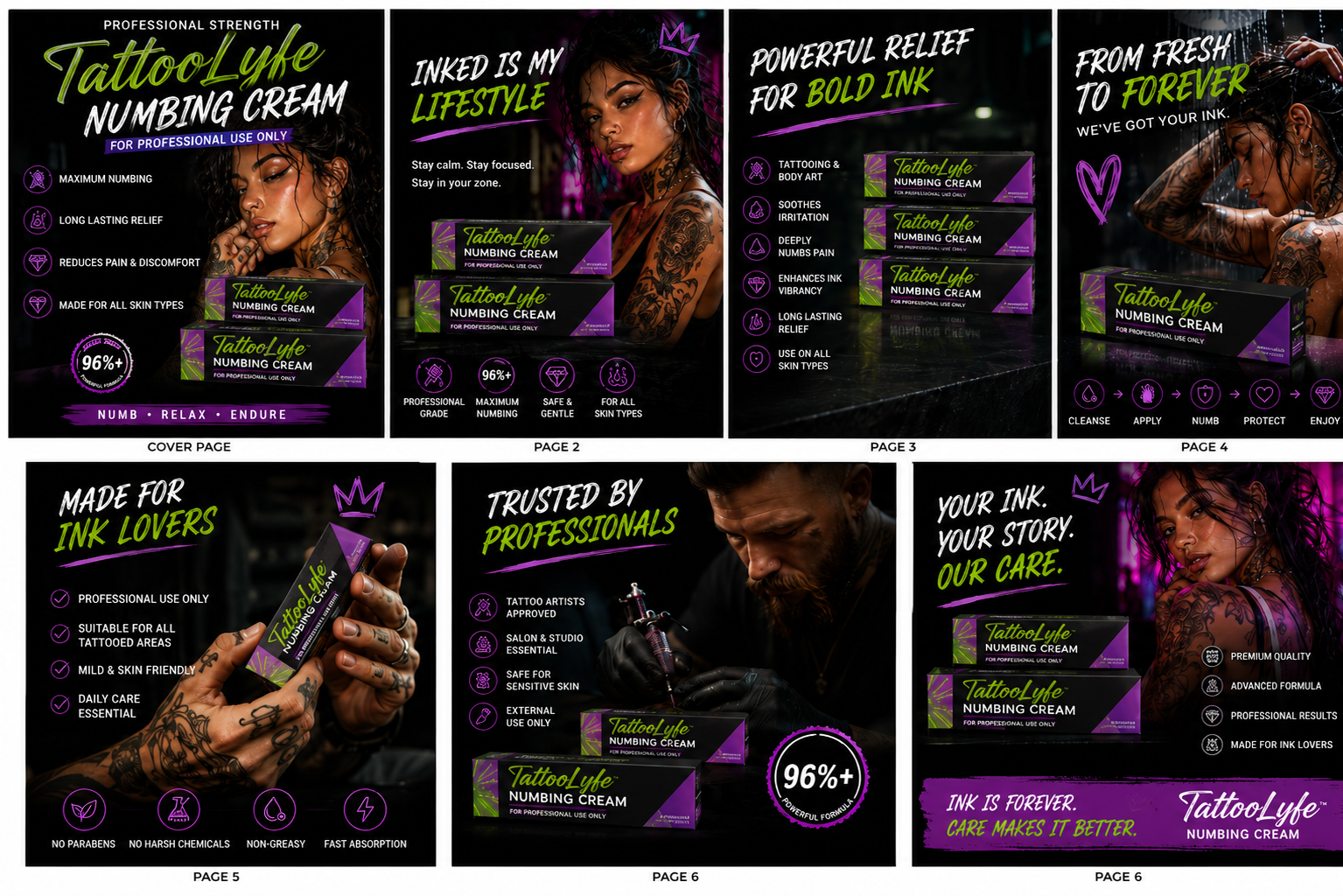 Maximum Strength Tattoo Numbing Cream