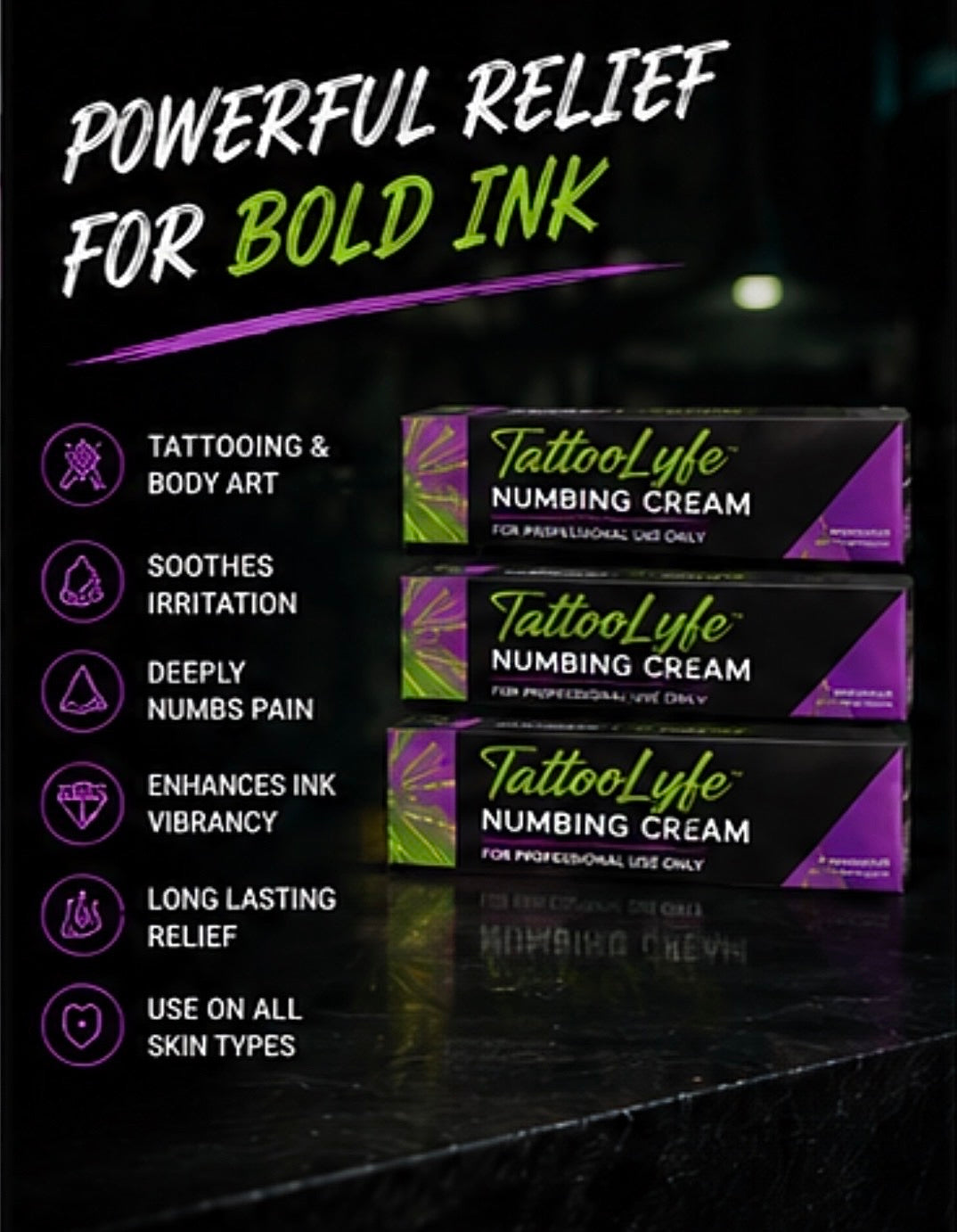 Maximum Strength Tattoo Numbing Cream